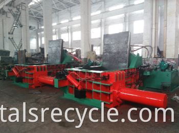 Y81f-160 Ecohydraulic Aluminum Scraps Recycling Baler (factory)